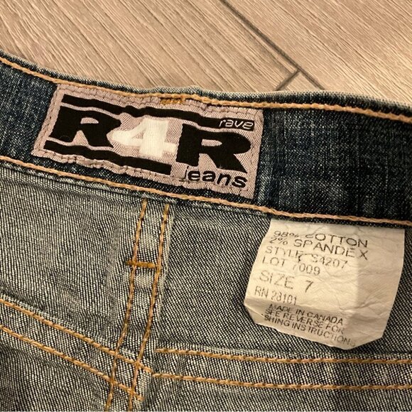 Vintage 90s R4R Jeans Maxi Denim Skirt - Picture 7 of 7